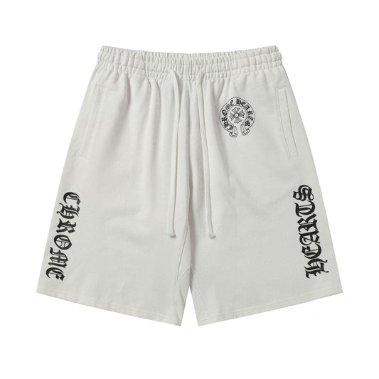 Chrome Hearts White Script Logo Sweatshorts